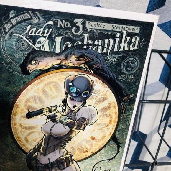 LADY MECHANIKA #3 BILLY TAN 1st Variant Aspen Comics Joe Benitez - Picture 6 of 6